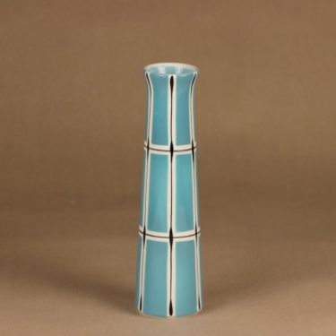 Arabia Ruutu vase, hand-painted designer Olga Osol