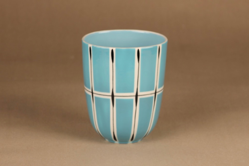 Arabia Ruutu oval vase designer Olga Osol