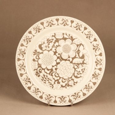 Arabia Gardenia dinner plate designer Esteri Tomula