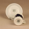 Arabia Anemone coffee cup and plates(2), handpainted designer Ulla Procope 4