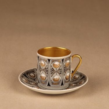 Arabia Milla espressocup, hand-painted designer Esteri Tomula