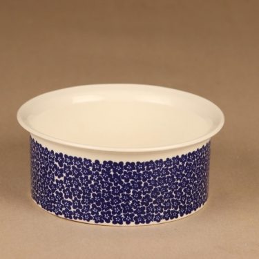 Arabia Faenza bowl blue designer Inkeri Seppälä