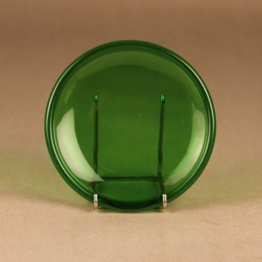 Iittala Luna plate, green designer Kaj Franck