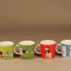 Arabia Teema Moomin mugs 4 pcs set 9 designer Tove Jansson 3