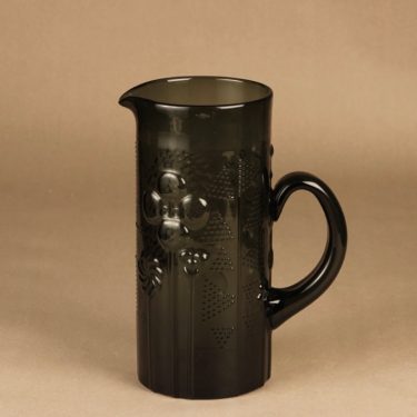 Nuutajärvi Flora pitcher gray 2 l designer Oiva Toikka