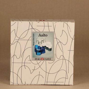 Iittala Aalto  malja, kirkas, suunnittelija Alvar Aalto,