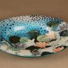 Arabia art ceramic bowl Cyklamen Persicum, hand-painted designer Dorrit von Fieandt 2