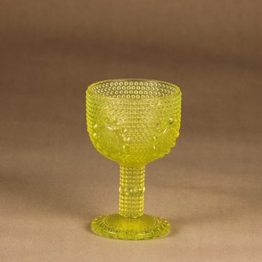 Riihimäen lasi Grapponia wine glass 15 cl designer Nanny Still