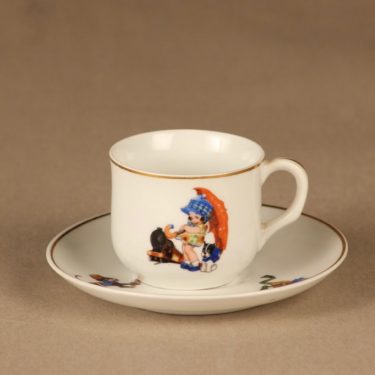 Arabia coffee cup, childrens designer unknown