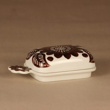 Arabia Köökki butter box, hand-painted designer Gunvor Olin-Grönqvist