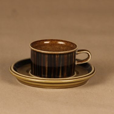Arabia Kosmos mocca cup, blow decorative designer Gunvor Olin-Grönqvist