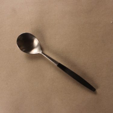 Hackman jälkiruokalusikka, musta, kirkas, suunnittelija Bertel Gardberg, Alkuperäistä tuotantoa