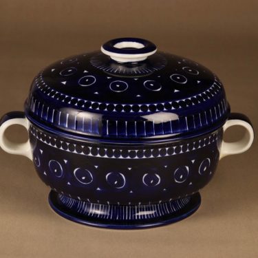 Arabia Valencia bowl hand-painted 2.85 l designer Ulla Procope