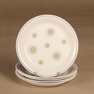 Arabia   lautanen, 16.5 cm, 5 kpl, suunnittelija , 16.5 cm, kukka, päivänkakkara