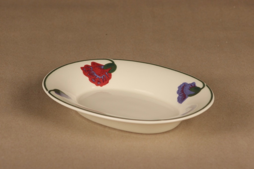 Arabia Illusia serving plate, small designer Fujiwo ishimoto