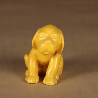 Kupittaan savi figuuri, koira, suunnittelija Valentina Modig, koira