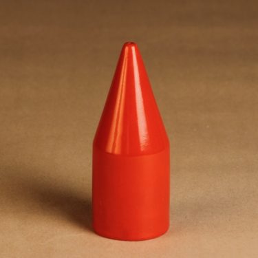 Arabia Kilta spice shaker, red designer Kaj Franck