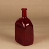 Riihimäen lasi   pullo, rubiininpunainen, suunnittelija tuntematon,  kuva 2