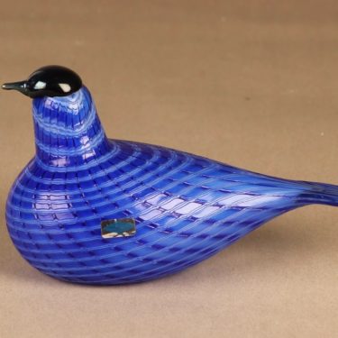 Nuutajärvi bird Blue Bird, annual bird to SSKK designer Oiva Toikka