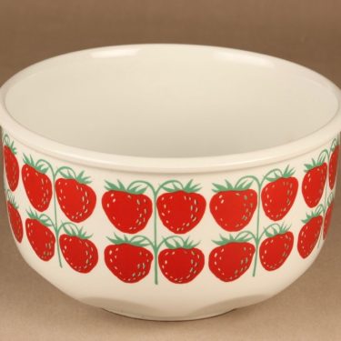 Arabia Pomona Strawberry bowl L designer Raija Uosikkinen