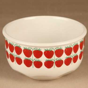 Arabia Pomona Strawberry bowl S designer Raija Uosikkinen