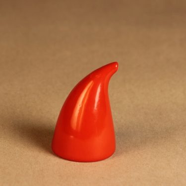 Arabia Kilta sirotin, punainen, suunnittelija Kaj Franck,