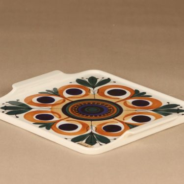 Arabia AJ 61 tray, hand-painted designer Svea Granlund