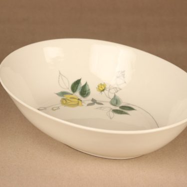 Arabia Julia serving bowl, hand-painted designer Hilkka-Liisa Ahola