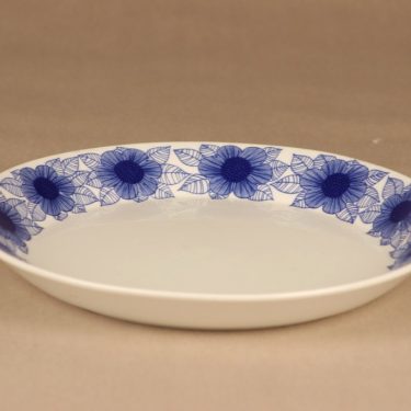 Arabia Malva lautanen, 23.5 cm, suunnittelija Esteri Tomula, 23.5 cm, serikuva, kukka