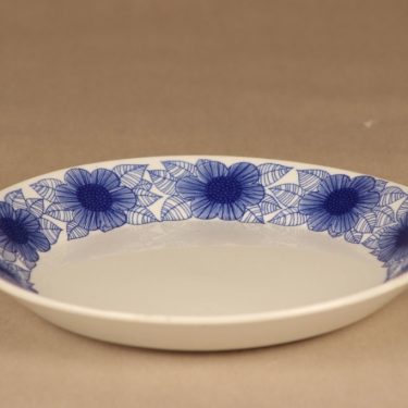 Arabia Malva lautanen, 19.5 cm, suunnittelija Esteri Tomula, 19.5 cm, serikuva, kukka