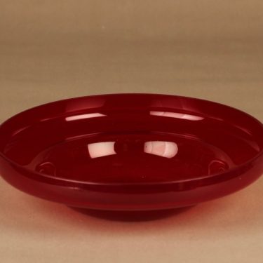 Riihimäen lasi Pomona bowl 26 cm designer Helena Tynell