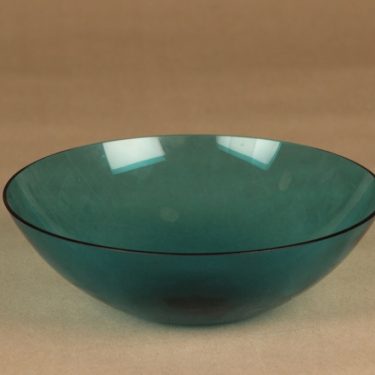 Nuutajärvi tarjoilukulho, sininen suunnittelija tuntematon,