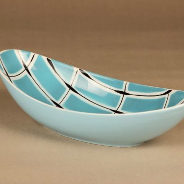 Arabia Ruutu bowl, hand-painted designer Olga Osol