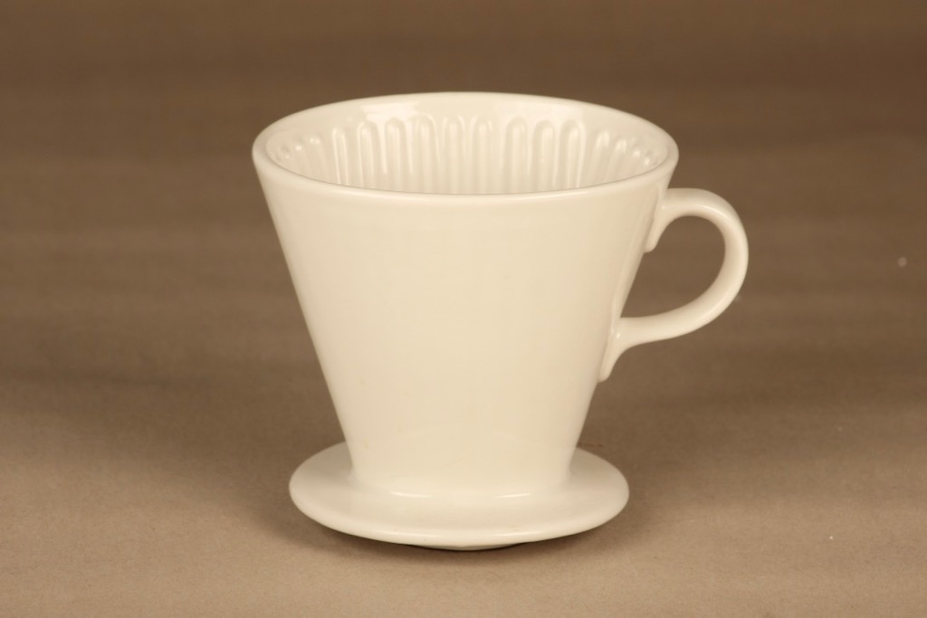 Arabia KS coffee filter, white
