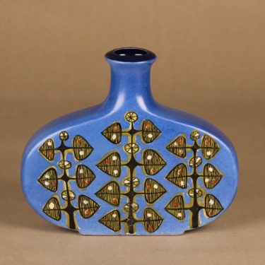Kupittaan Savi vase, hand-painted designer Solveig Björkman