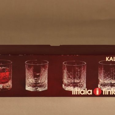 Iittala Kalinka glass 13 cl, 4 pcs designer Timo Sarpaneva