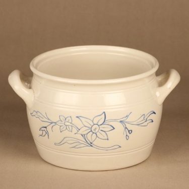 Arabia B bowl, flower decorative designer unknown