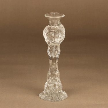 Humppila Kasvimaalla candle holder 26 cm clear designer Pertti Santalahti