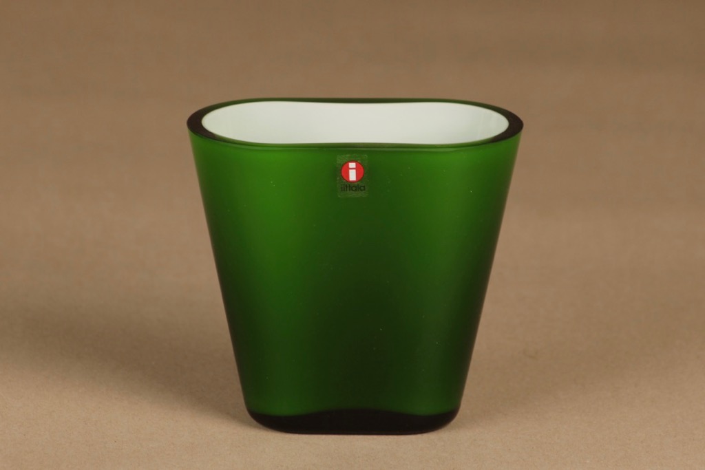 Iittala Evergreen vase, green designer Heikki Orvola,
