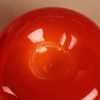 Nuutajärvi Rosso art glass bowl suunnittelija Kaj Franck