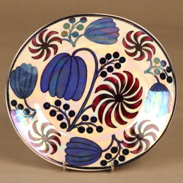 Arabia BK decorative plate, lustre designer Birger Kaipiainen