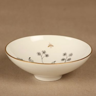 Arabia Perho kulho, pieni, suunnittelija Raija Uosikkinen, pieni, kukka, perhonen