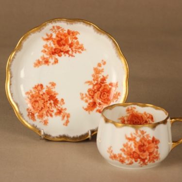 Arabia 7268 tea cup, flower decorative designer unknown
