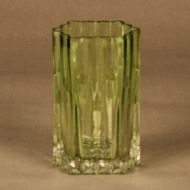 Humppila Mesiurut vase, green designer Tauno Wirkkala