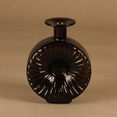 Riihimäen lasi Aurinkopullo decorative bottle size 2/4 designer Helena Tynell