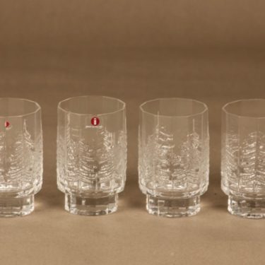 Iittala Kuusi glass 13 cl, 4 pcs designer Heikki Orvola