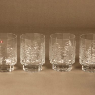 Iittala Kuusi whiskey glass 32 cl, 4 pcs designer Heikki Orvola