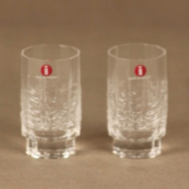 Iittala Kuusi glass 4 cl, 2 pcs designer Heikki Orvola