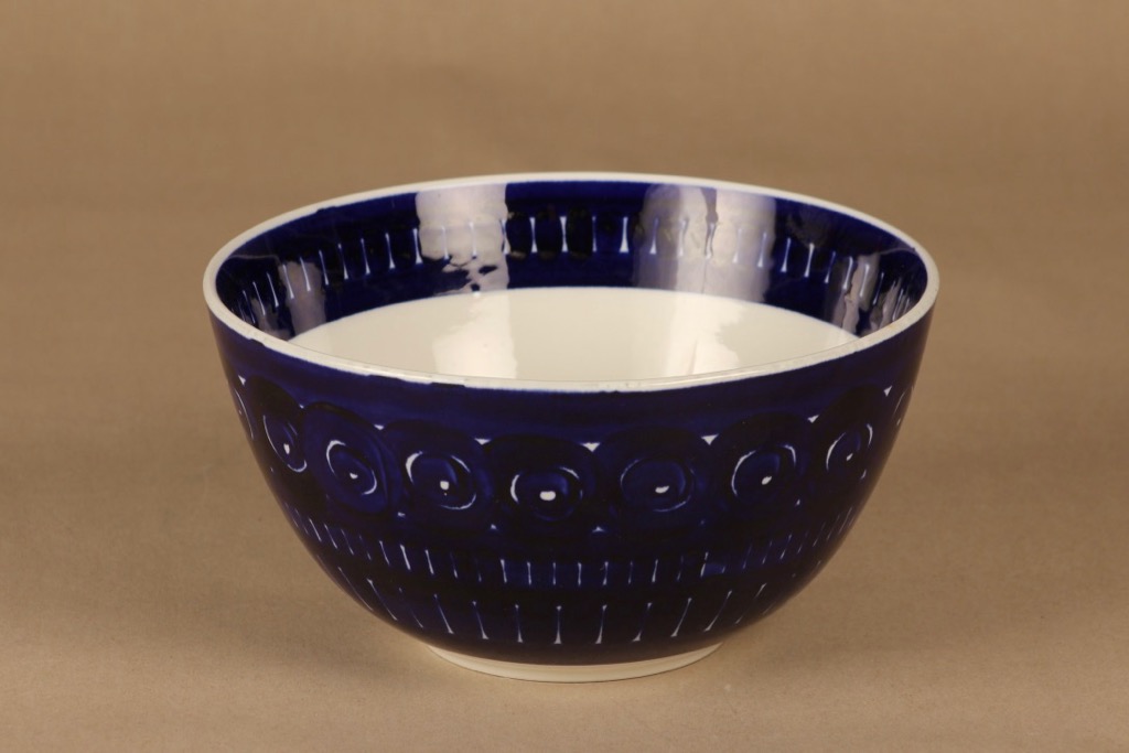 Arabia Valencia bowl, hand-painted designer Ulla Procope
