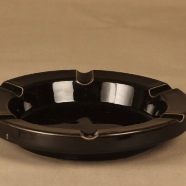 Arabia ash tray, black